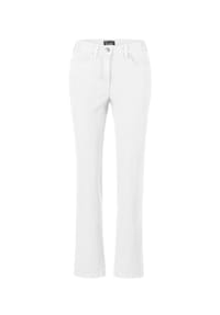 GOLDNER - Kurzgröße:  Klassische Jeanshose ANNA - anthrazit