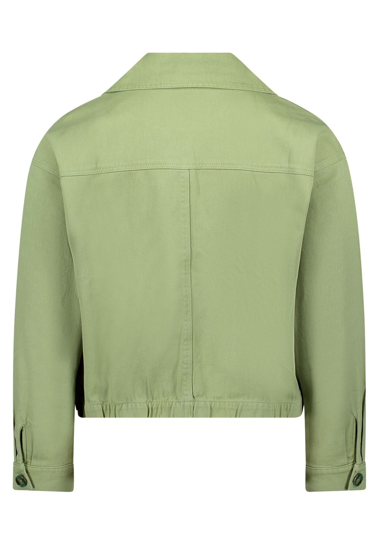 Cartoon Trenchcoat, Baumwolle, Kurz, FüR Damen, GrüN, 42