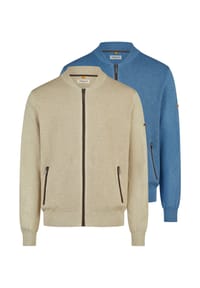 redmond - Strickjacke 2er Pack Basic - Beige