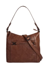 SPIKES & SPARROW® - Umhängetasche Echt Leder - cognac
