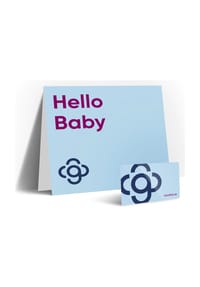 Geschenkkarte HELLO BABY - undefined - 