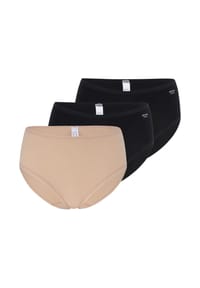 Speidel. - Maxi Slip 3er-Pack Softfeeling - Beige / weiß