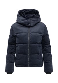 ragwear™ - Steppjacke Roobie Velvet YOUMODO - Black