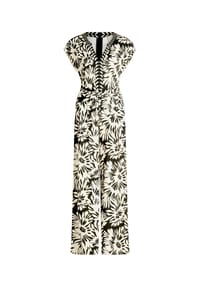 Vera Mont - Jumpsuit in 7/8 Länge - Schwarz/Weiß