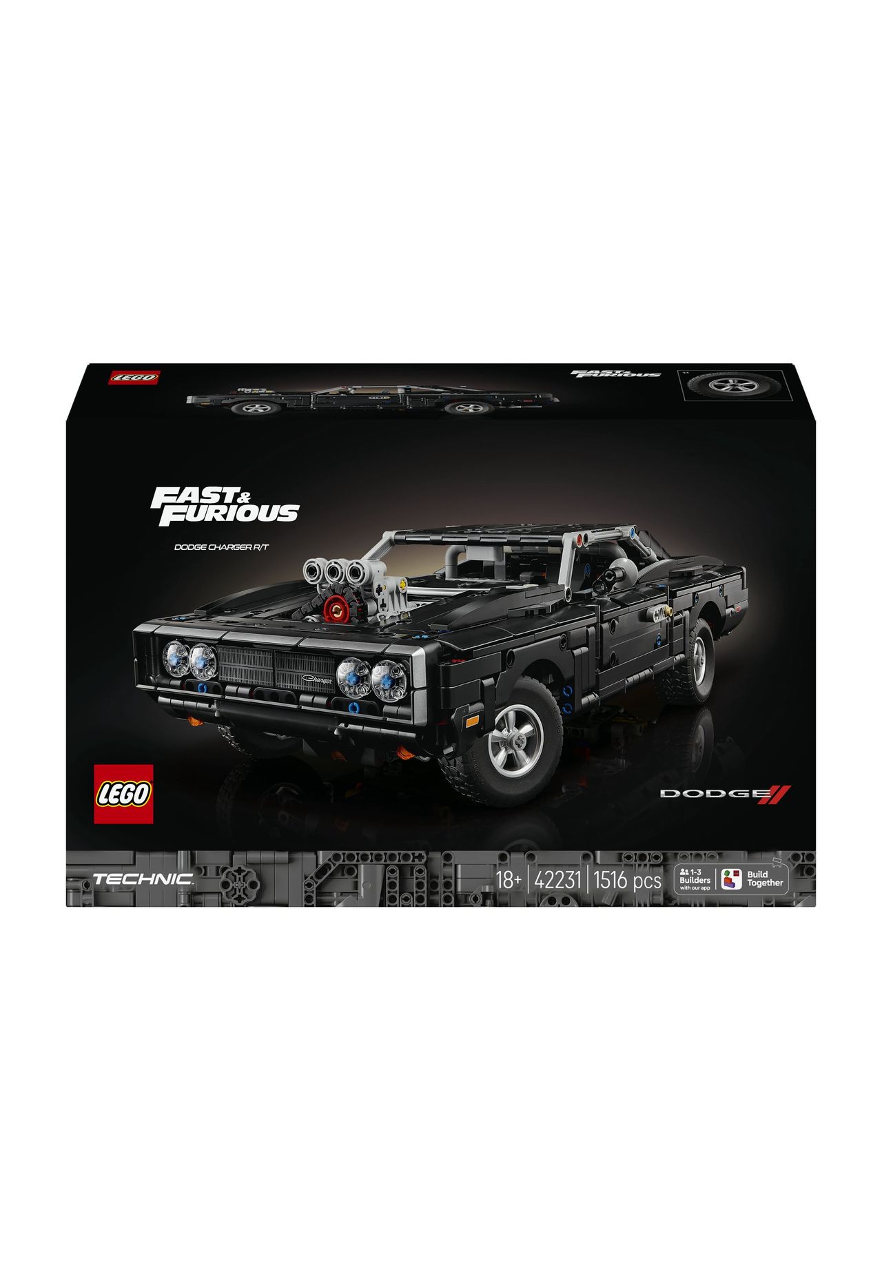 Lego® Technic Fast And Furious Dodge Charger R/T - Bild 18