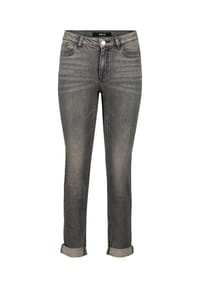 zero - Jeans Straight Fit 32 Inch - Dark Grey Used Denim