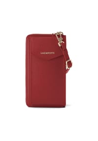 LAZAROTTI Bologna Leather - Bologna Leather Handytasche Leder 11 cm - brown-2