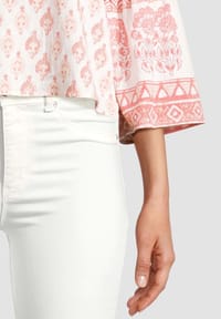 MANGUUN Bluse, 7/8 Arm, Baumwolle, für Damen | GALERIA