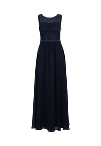 Vera Mont - Abendkleid mit Spitze - Night Sky