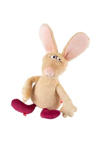 sigikid® - Plüschtier Hase Kuschelformers ,  für Kinder - beige