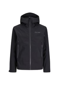 JACK & JONES - Jacke TRAIL Softshelljacke mit Kapuze, Reißverschluss und Reißverschlusstaschen - schwarz