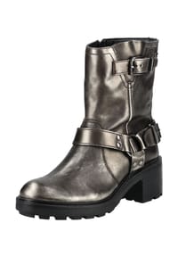 LAZAMANI - Leder Stiefelette - Pewter