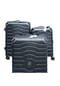 ALMINA® 3 Tlg. Reisekoffer- Set mit 4 Räder 360° drehbar, Hartschale Bild 12
