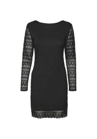 VERO MODA® - Spitzenkleid "Zoe", V-Ausschnitt, für Damen - 177868 BLACK