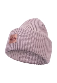 eivy - Strickmütze Im coolen Uni-Pastell-Look - Brown