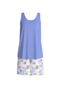 CALIDA - Damen Kurz-Pyjama Coastal Dreams - persian jewel