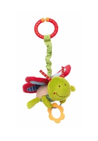 sigikid® - Spielanhänger mit C-Ring Schmetterling PlayQ , für Babys - 