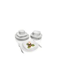 SÄNGER Porzellan Geschirrset Bilgola - Bilgola - Weiß - Kaffeetassen Set 12-teilig