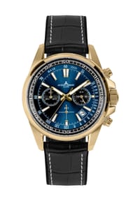 JACQUES LEMANS LIVERPOOL - Herren Chronograph " 1-2117" - BRAUN