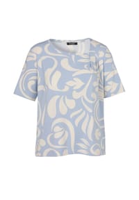 frapp - T-Shirt Große Größen - powder blue / butter