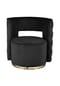 Kayoom Sessel Drehsessel Beverly 125 - schwarz - gold – Eiche Bild 9