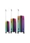 Saxoline® Rainbow Reisekoffer im 3er Set Rainbow Mit Teleskopgriffen Bild 4
