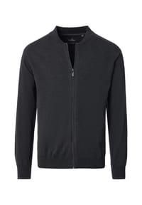 CASAMODA - Herren Strickjacke uni - Schwarz