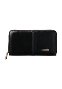 L.CREDI PRAG - Langbörse, Lack-Design, für Damen  - SCHWARZ
