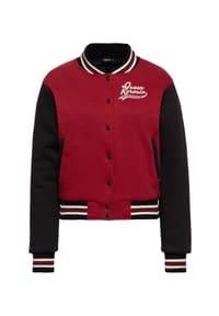 QUEEN KEROSIN - Collegejacke mit Innenfutter High School Confidential - bordeaux