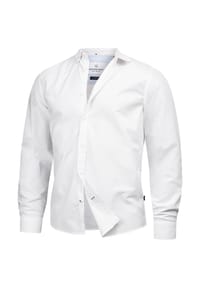 KRONSTADT - Hemd Langarm KSJohan Oxford - Black