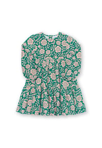 KITE - Kinder Blümchen Kleid Bio-Baumwolle - grün