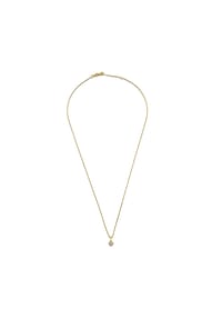 MONCARA - Damen Anhänger mit Kette, 375er Gold, 1 Diamant, ca. 0,18 Karat - Gelbgold