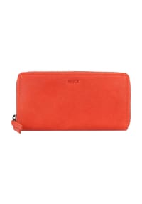 Mika - Geldbörse Leder 19,5 cm - rot