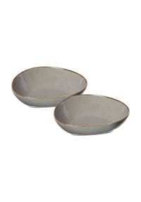 Ritzenhoff & Breker Servierschalen Taste 27 x 21 cm 2er Set taupe - TASTE - taupe