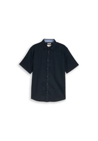 TOM TAILOR - Freizeithemd, Regular Fit, Kurzarm, Kent, für Herren - 10668 SKY BLUE