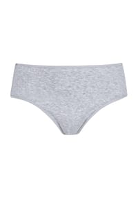 mey - Cotton Pure Hipster, Gummibund, elastisch, für Damen - GRAU MELLANGE