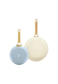 Green Pan™ 2-tlg. Pfannen-Set, 20 cm + 26 cm - PADOVA RESERVE - hellblau