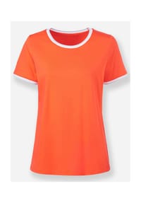 heine - Shirt - orange-weiß