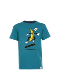 Band of Rascals - T-Shirt Banana Flip - petrol
