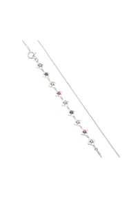 carolin stone - Armband 925/- Sterling Silber 3 Topas - mehrfarbig