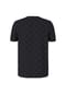 JOOP! Herren T-Shirt mit Allover-Logo - Berno, Rundhals, Kurzarm, Cornflower-Muster, Baumwolle Bild 2