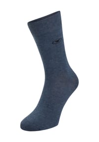 TOM TAILOR - Socken, 3er-Pack, Komfortbund, für Herren - 434 LIGHT DENIM MELANGE