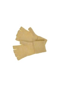 SEEBERGER - Fingerhandschuhe, Rippbündchen, für Damen - 10 BLACK