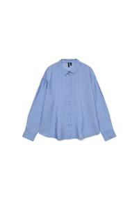 VERO MODA® - 10340687_VMKAJA LS SH, 199949003 BLUE, M - 199949003 BLUE