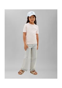 Calvin Klein - T-Shirt, Baumwolle, für Kinder - T0R PINK