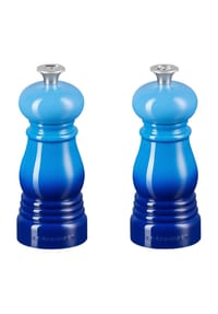 LE CREUSET® Pfeffer-/Salzumühlenset, 2-teilig - MÜHLEN AZURE - AZURE