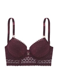 LASCANA - Schalen-BH Nina, Spitze, für Damen - 756 BORDEAUX