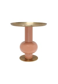 Kayoom - Beistelltisch Art Deco 2225 Aprikot - gold - aprikot - gold
