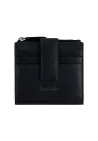 mano Don Andrea - Don Andrea Kreditkartenetui RFID Schutz Leder 10 cm - schwarz