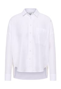 ETERNA - Linen Shirt OVERSIZE FIT - weiß